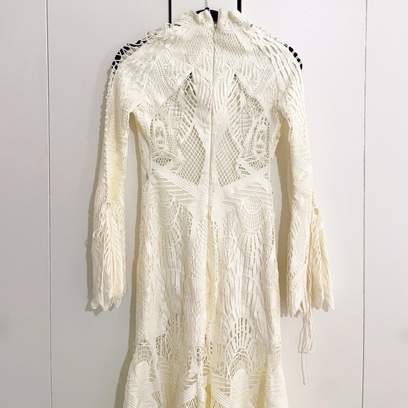 New Jonathan Simkhai Guipure Lace Gown - Picture 10 of 13